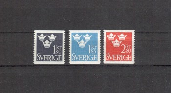 Schweden Michelnummer 570 - 572 postfrisch
