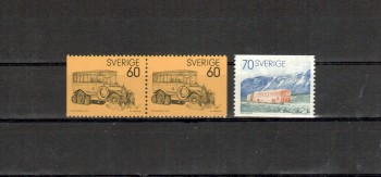 Schweden Michelnummer 790 - 791 postfrisch Schweden Michelnummer 790 - 791 postfrisch