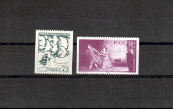 Schweden Michelnummer 792 - 793 postfrisch Schweden Michelnummer 792 - 793 postfrisch