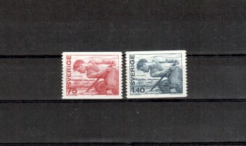 Schweden Michelnummer 804 - 805 postfrisch Schweden Michelnummer 804 - 805 postfrisch