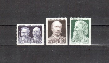 Schweden Michelnummer 833 - 835 postfrisch Schweden Michelnummer 833 - 835 postfrisch
