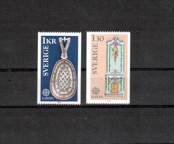 Schweden Michelnummer 943 - 944 postfrisch Schweden Michelnummer 943 - 944 postfrisch
