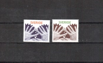Schweden Michelnummer 964 - 965 x postfrisch Schweden Michelnummer 964 - 965 x postfrisch