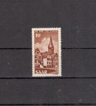 Saarland Michelnummer 296 postfrisch