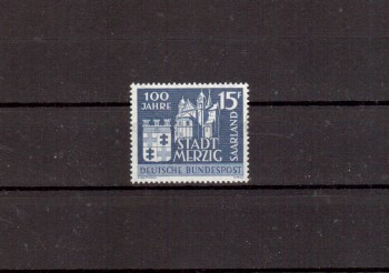 Saarland Michelnummer 401 postfrisch Saarland Michelnummer 401 postfrisch