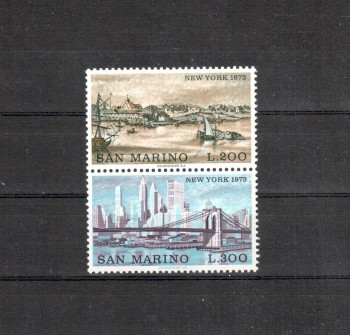 San Marino Michelnummer 1025 - 1026 postfrisch 