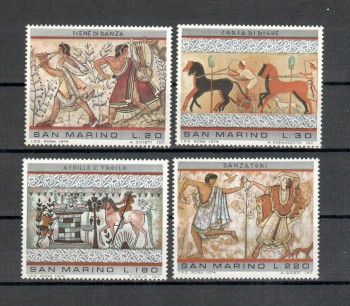 San Marino Michelnummer 1083 - 1086 postfrisch 