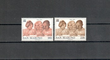 San Marino Michelnummer 1123 - 1124 postfrisch 