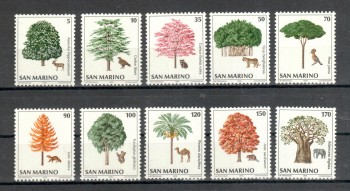 San Marino Michelnummer 1188 - 1197 postfrisch 