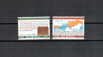 San Marino Michelnummer 1836 - 1837 postfrisch 