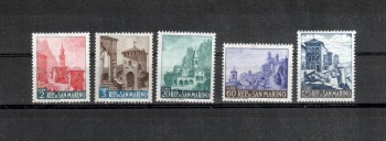 San Marino Michelnummer 562 - 566 postfrisch 