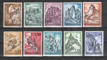 San Marino Michelnummer 729 - 738 postfrisch 