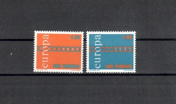 San Marino Michelnummer 975 - 976 postfrisch 