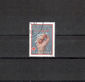 Slowenien Michelnummer Zwangszuschlag  3 gestempelt