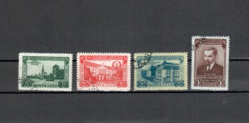 Sowjetunion Michelnummer 1503 - 1506 gestempelt