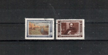 Sowjetunion Michelnummer 1525 - 1526 gestempelt