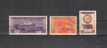 Sowjetunion Michelnummer 1552 - 1554 gestempelt