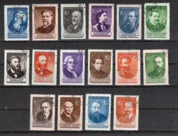 Sowjetunion Michelnummer 1575 - 1590 gestempelt