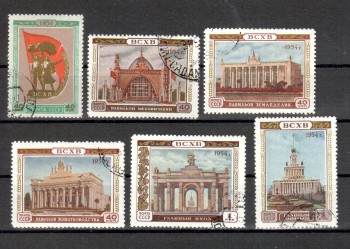 Sowjetunion Michelnummer 1731 - 1736 gestempelt