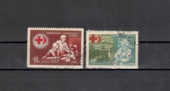 Sowjetunion Michelnummer 1831 - 1832 gestempelt Sowjetunion Michelnummer 1831 - 1832 gestempelt