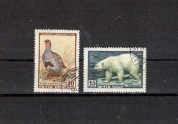 Sowjetunion Michelnummer 2027 - 2028 gestempelt