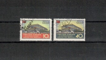 Sowjetunion Michelnummer 2068 - 2069 A gestempelt