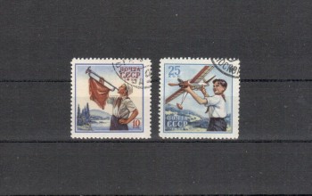 Sowjetunion Michelnummer 2087 - 2088 gestempelt