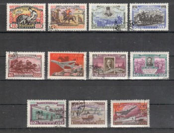 Sowjetunion Michelnummer 2113 - 2123 gestempelt