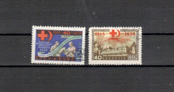 Sowjetunion Michelnummer 2142 - 2143 gestempelt