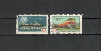 Sowjetunion Michelnummer 2188 - 2189 gestempelt