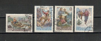 Sowjetunion Michelnummer 2226 - 2229 gestempelt