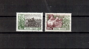 Sowjetunion 2453 . 2454 gestempelt