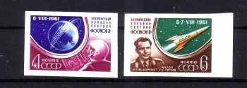 Sowjetunion 2521 - 2522 B gestempelt