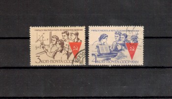 Sowjetunion 2537 - 2538 gestempelt