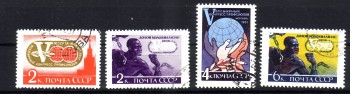 Sowjetunion 2559 - 2562 gestempelt