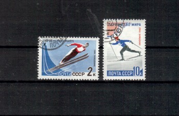 Sowjetunion 2607 - 2608 gestempelt