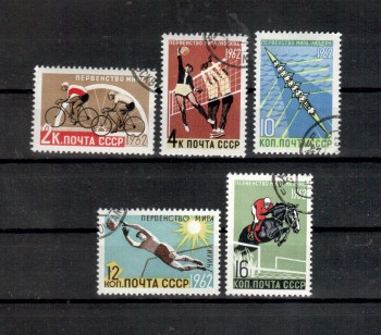 Sowjetunion 2611 - 2615 gestempelt
