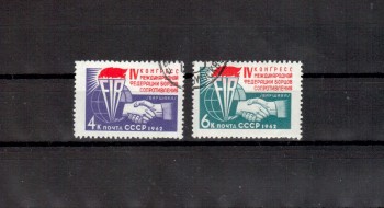 Sowjetunion 2693 - 2694 gestempelt