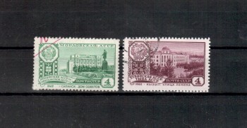 Sowjetunion 2707 - 2708 gestempelt