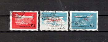 Sowjetunion 2720 - 2722 gestempelt