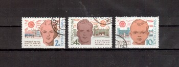 Sowjetunion 2744 - 2746 gestempelt
