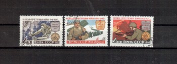 Sowjetunion 2759 - 2761 gestempelt