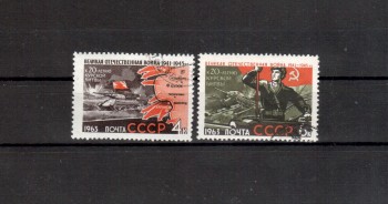Sowjetunion 2778 - 2779 gestempelt