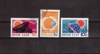 Sowjetunion 2862 - 2864 gestempelt