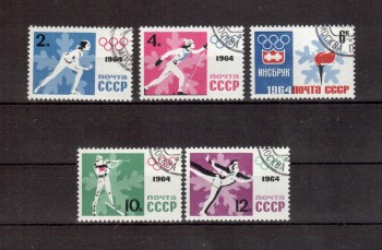 Sowjetunion 2866 - 2870 A gestempelt
