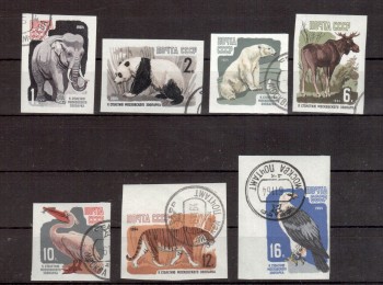 Sowjetunion 2914 - 2920 B gestempelt