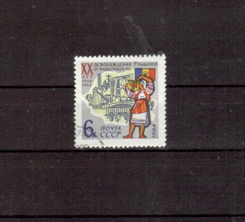 Sowjetunion 2921 gestempelt