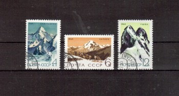 Sowjetunion 3002 - 3004 gestempelt