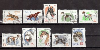 Sowjetunion 3020 - 3029 gestempelt