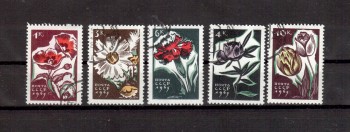 Sowjetunion 3046 - 3050 gestempelt